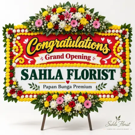 Papan Bunga Ucapan Selamat Buleleng